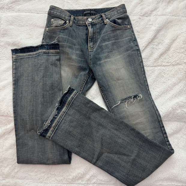 보헤미안서울 부츠컷 데님 팬츠 M