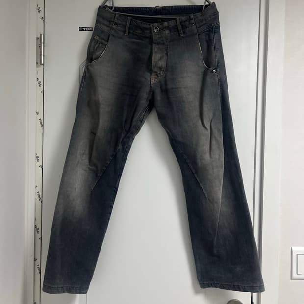 릭오웬스 다크쉐도우 데님