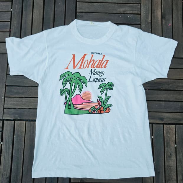 USA 80s Screen Stars 50/50 T Shirts L
