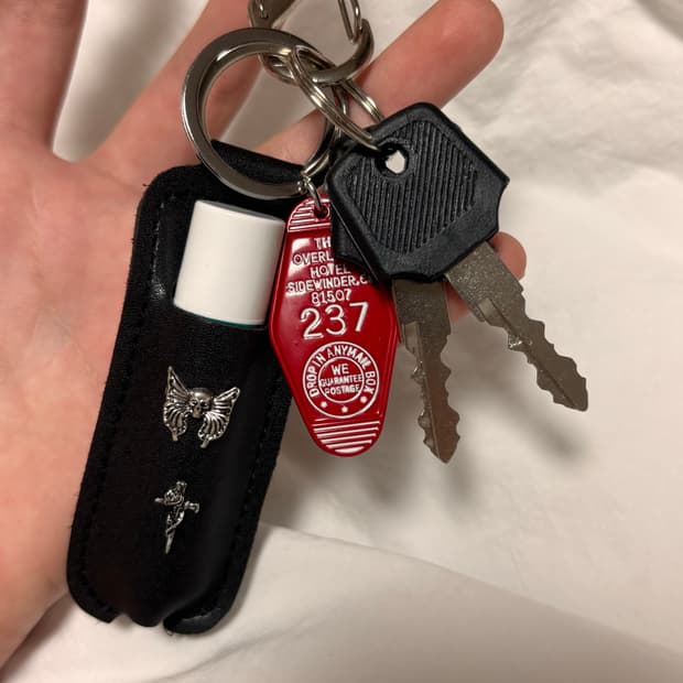 빈티지 키링 키체인