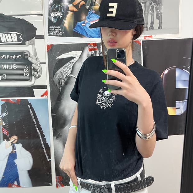 노아 스컬 티셔츠 S