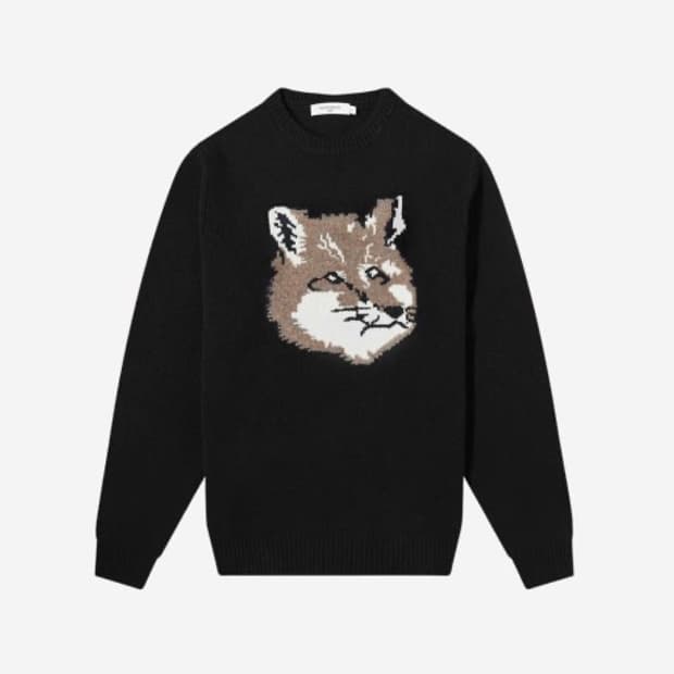 메종키츠네 니트