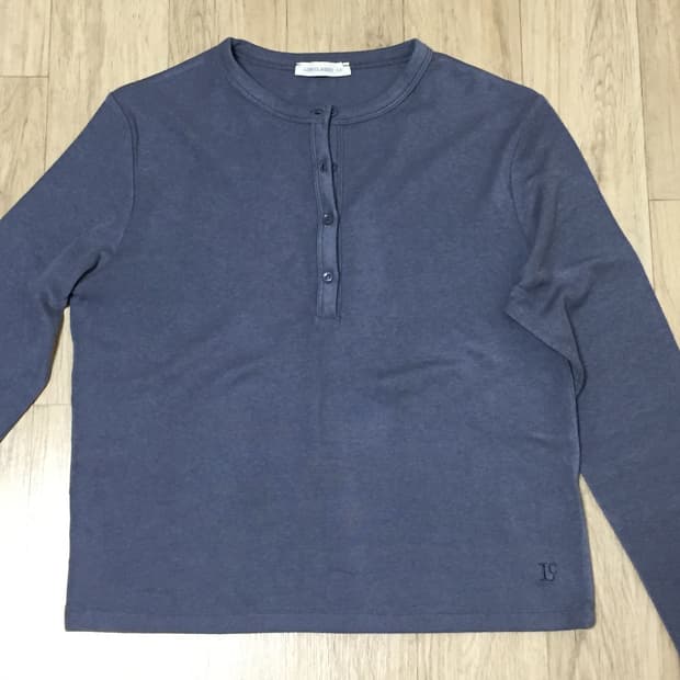 로우클래식 헨리넥 티