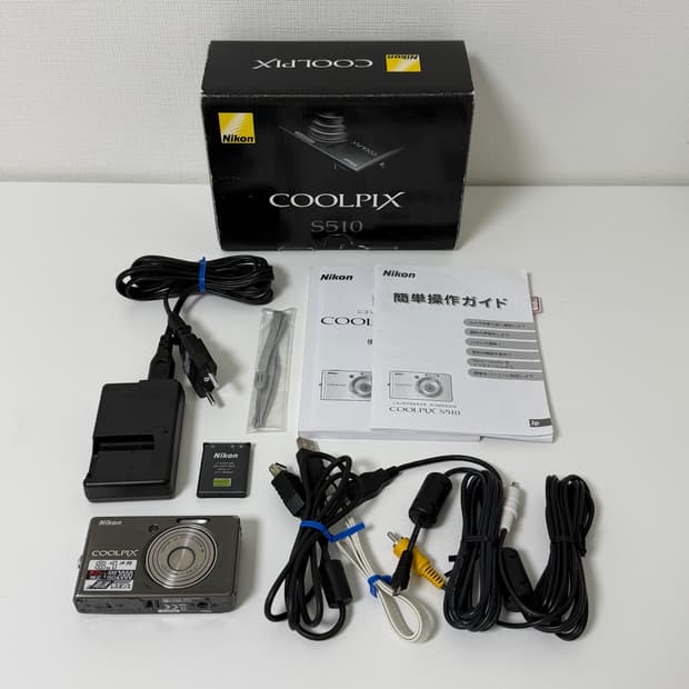 니콘 쿨픽스 S510 디카 풀박스