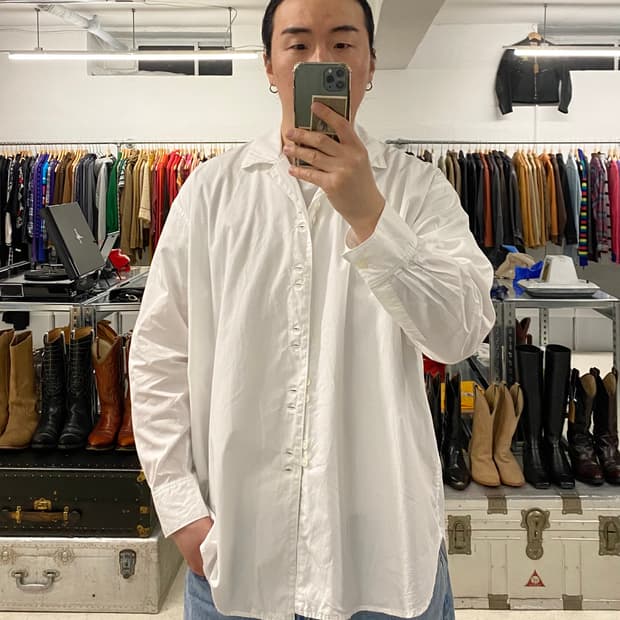 Y's yohji yamamoto open collar shirts