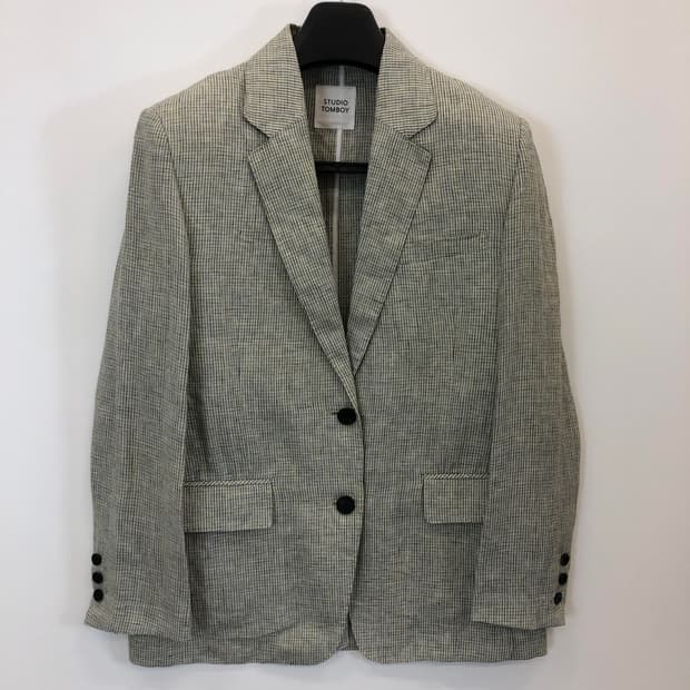 스튜디오톰보이 린넨 오버자켓 85-92-160