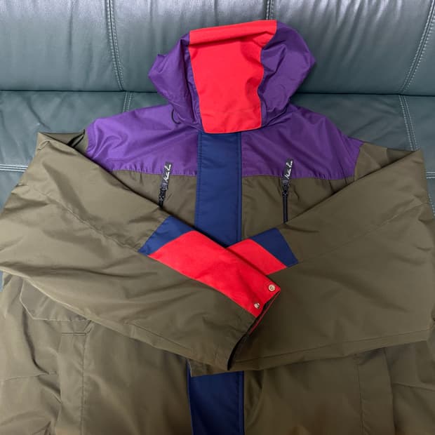 마틴로즈 컬러블록 자켓