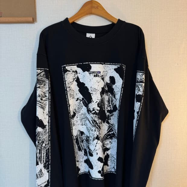 [XL]나이키 ACG 락 롱슬리브 티셔츠 블랙