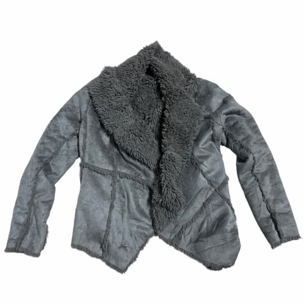 그레이 퍼 가디건 