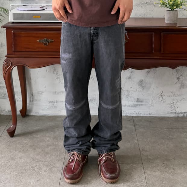 리바이스 501 스트레이트 블랙