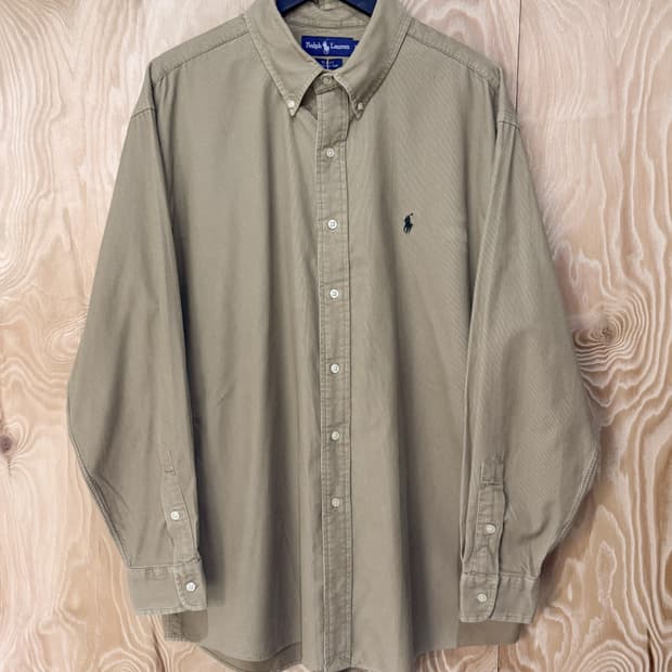 폴로랄프로렌 90‘s 블레이크 코듀로이 베이지 셔츠