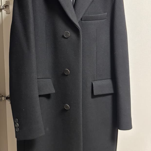 솔리드옴므 블랙코트 50사이즈