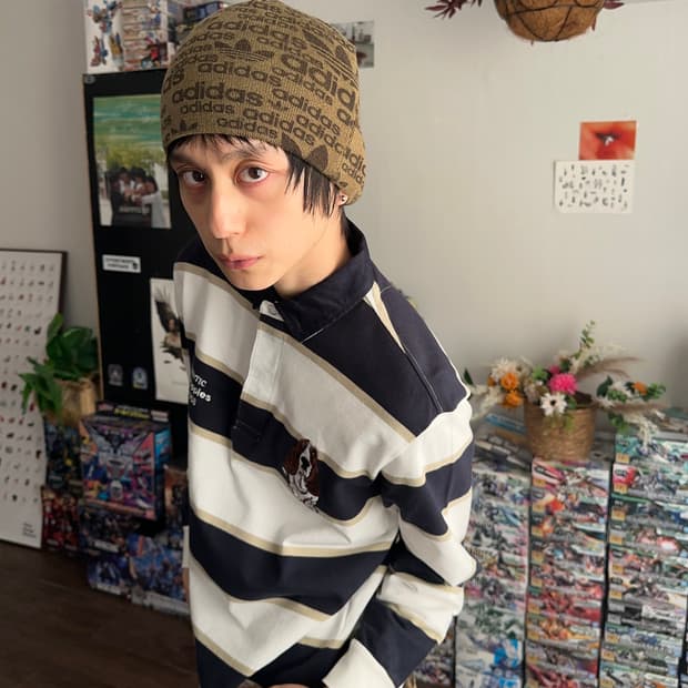 Hush Puppies 스트라이프 럭비 셔츠