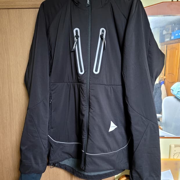 앤드원더 알파에어후디 블랙