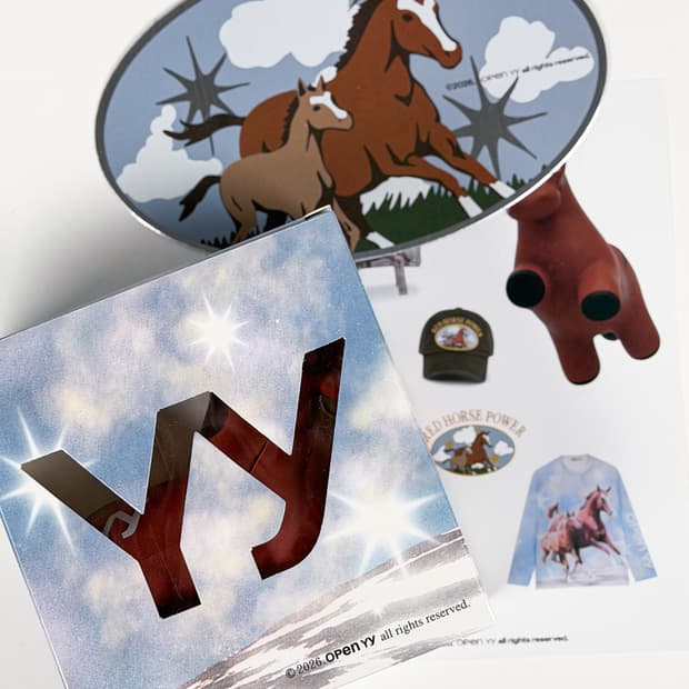 오픈와이와이 스트레스 볼 적토마 키링