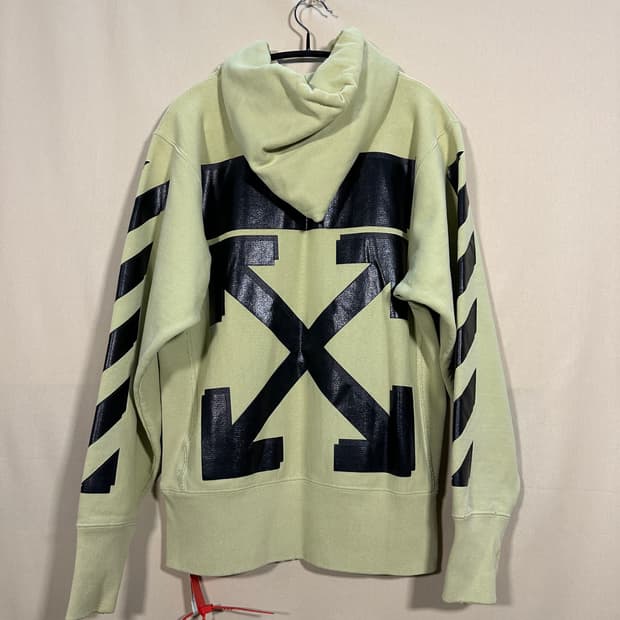 오프화이트 x 챔피언 후디 처분 