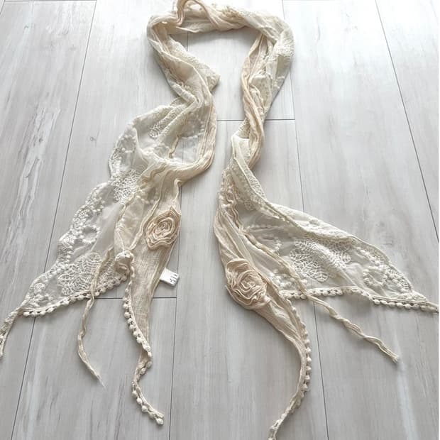 Fairy Lace crochet Scarf