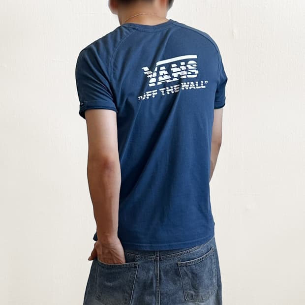vans 포켓 반팔티