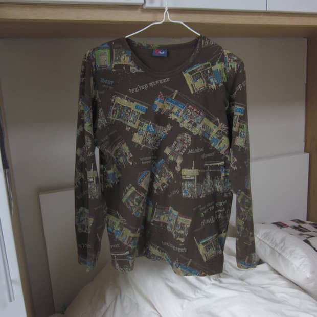 빈티지 레이어드 티셔츠