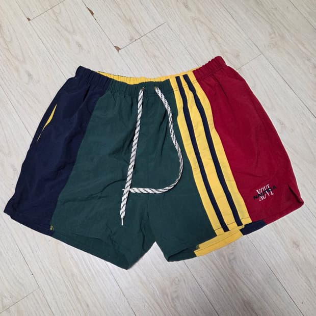 90년대 빈티지 노티카(Nautica) 컬러블록 나일론 쇼츠
