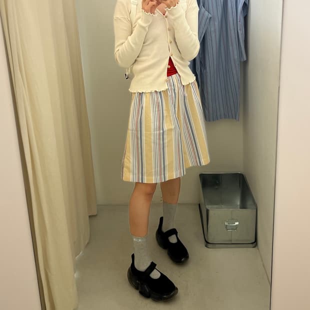 베이스레인지 우먼 타브 가디건 언다이드 (착샷 O)