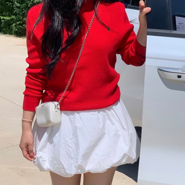 ❤️폴로 랄프로렌 레드 와플 니트❤️