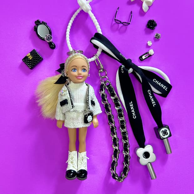 (27)바비키링 정품USA 마텔사 바비인형 커스텀키링