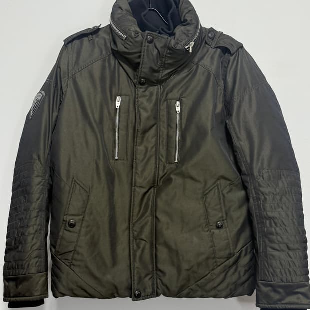 버커루 남성 견장 패딩 자켓 XL