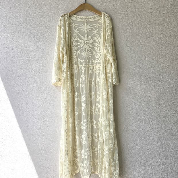 alicia PAGEBOY 레이스 롱가디건