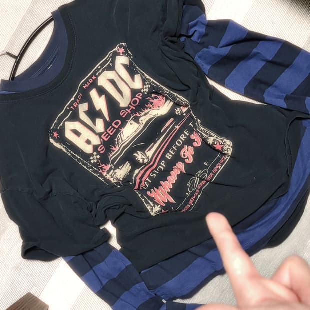 ACDC 밴드티