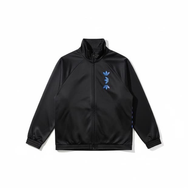 아디다스 블랙 ZENO TT 트랙탑 XL