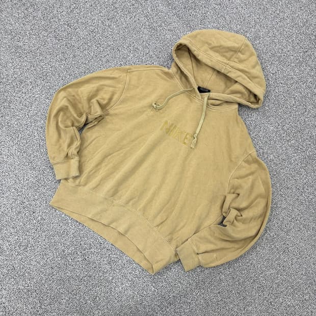 S 나이키 여성 크롭 후드티 0324J