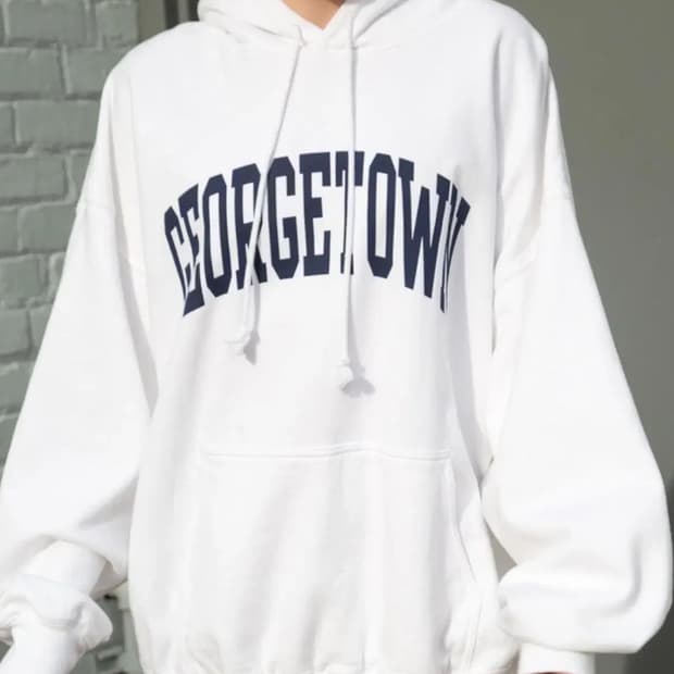 브랜디멜빌 화이트 후드티