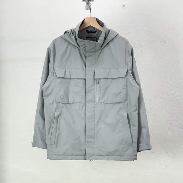 듀베디카 그레이 고어텍스 아웃포켓 카레지네 후드 자켓