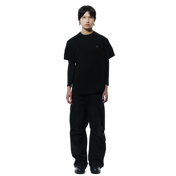 산산기어 로고 티셔츠 [BLACK]_24SS