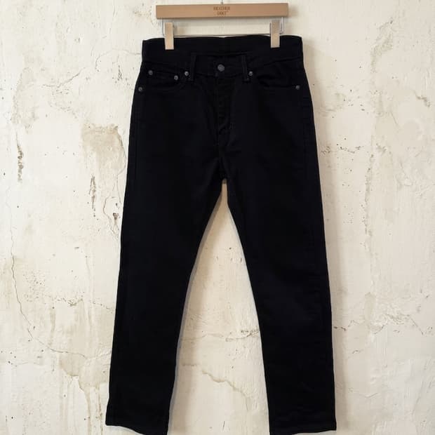 리바이스 505 블랙진 W30 L32