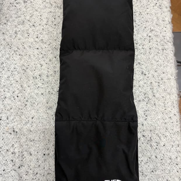 노스페이스 패딩머플러