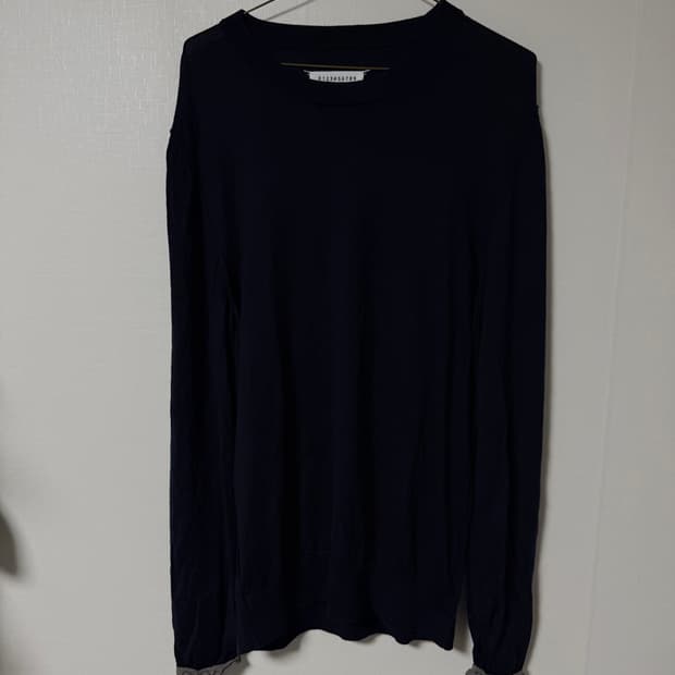 마틴 마르지엘라 소매 레이어드 데끼 니트