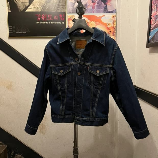 [70s 빈티지] 빅스톤(Big Stone) A502 3세대 데님 자켓 