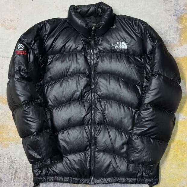 노페 써밋 유광 아콘 패딩 m