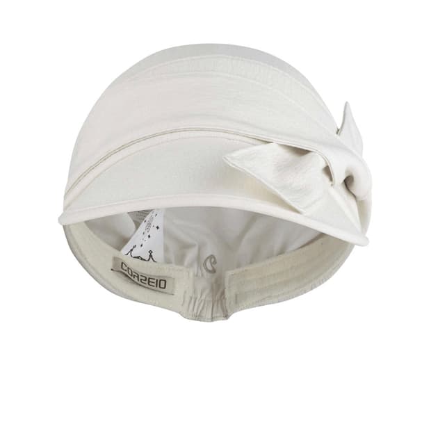 코이세이오 리본 타이 캡모자 아이보리 무신사오헤시오허그유어스킨모리걸빈티지