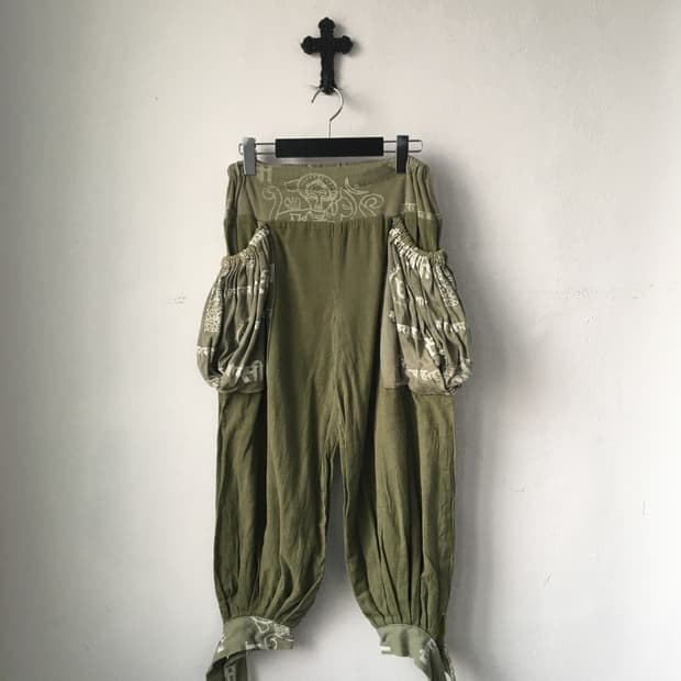 Oriental mood sarouel pants