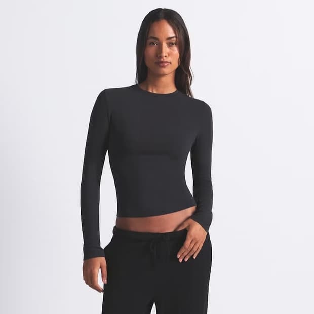 스킴스 코튼저지 롱슬리브 티셔츠 s