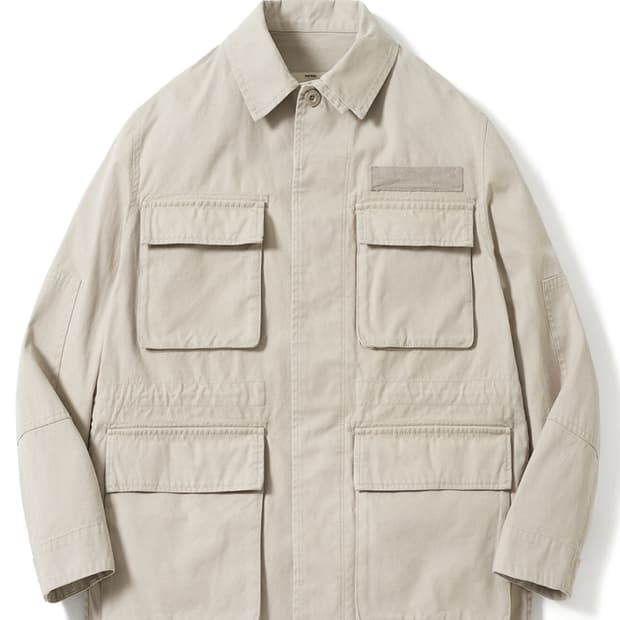 (1size) 포터리 브리티쉬 코튼 크루저 자켓