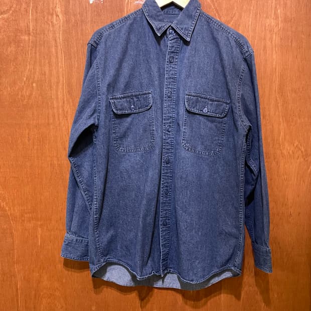 (M) Harvie & Crosbie 데님 셔츠