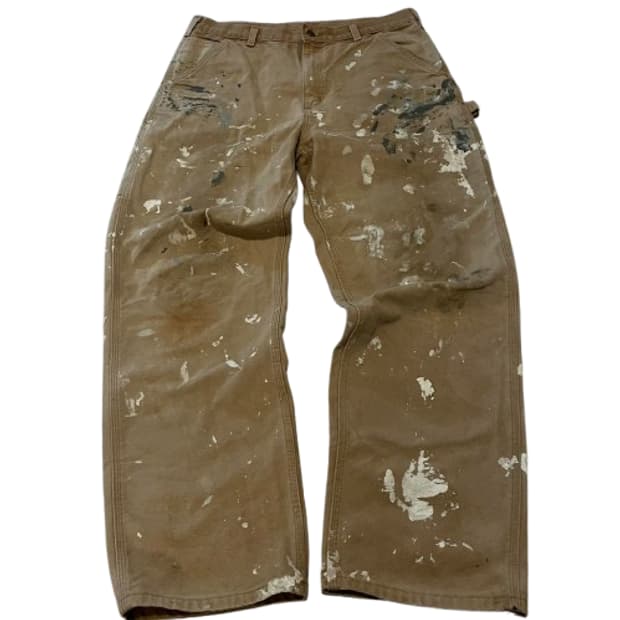 90s Carhartt carpenter pants painted