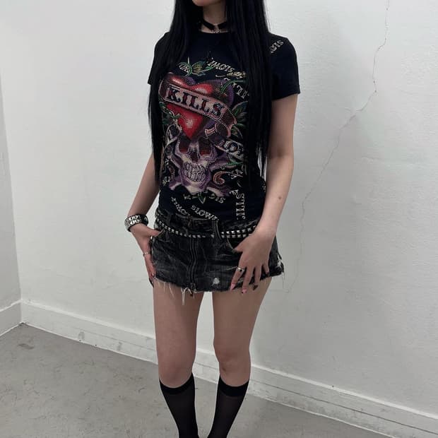 Ed hardy skull short sleeve