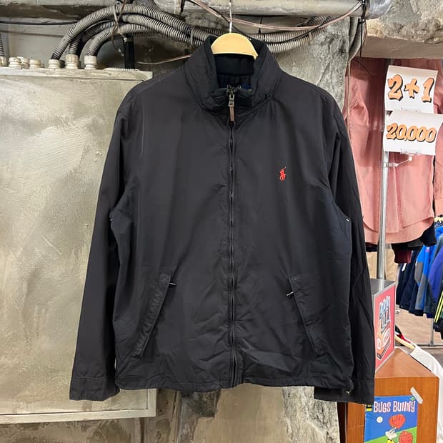 폴로 랄프로렌 페리 자켓 블랙 L #csz3013