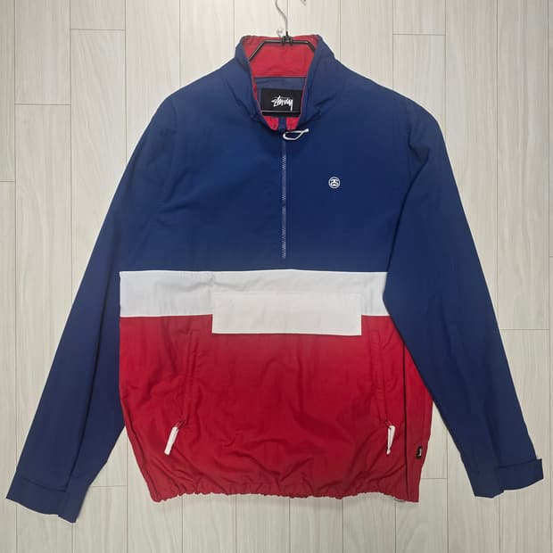 stussy 스투시 팝오버 아노락 자켓 바람막이