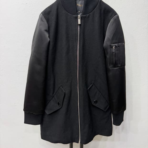 정품) maje 마쥬 블랙 봄버 자켓 38